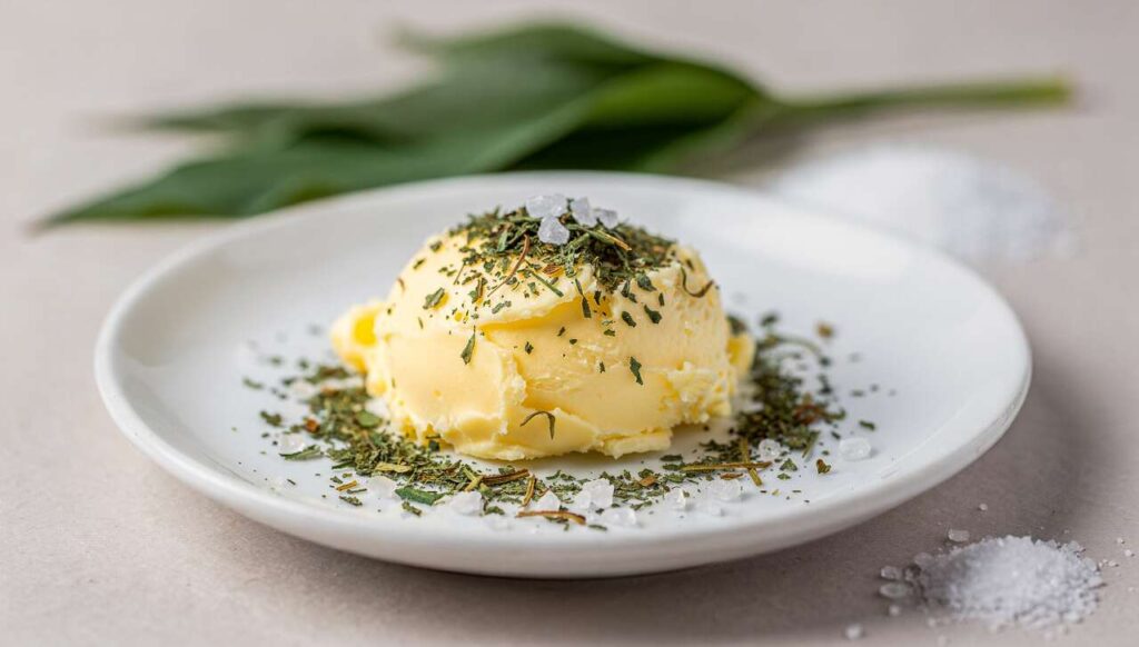 Bärlauch-Butter selber machen: Dieses Rezept braucht nur drei Zutaten und 5 Minuten