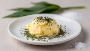 Bärlauch-Butter selber machen: Dieses Rezept braucht nur drei Zutaten und 5 Minuten