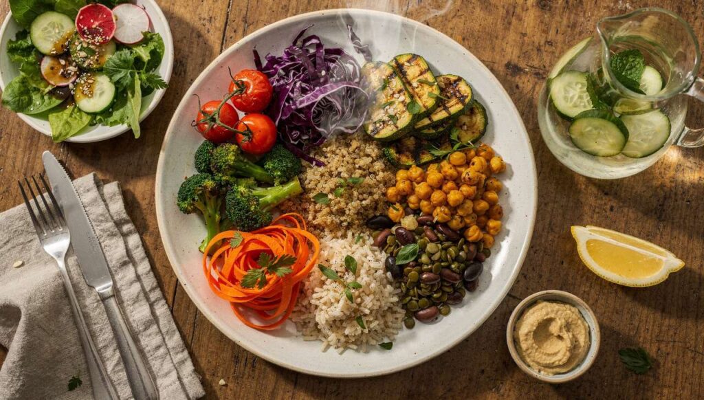 Pflanzenbasiert essen: Drei Rezepte nach den neuen DGE-Empfehlungen 2026