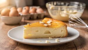 Käsekuchen ohne Boden: Das Drei-Zutaten-Rezept, das auf TikTok viral geht