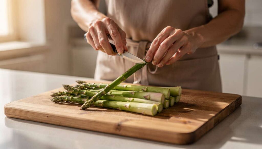 Spargel richtig schälen: Der häufigste Fehler, den selbst erfahrene Köche machen