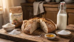 Brot backen ohne Hefe: Das Natron-Soda-Bread gelingt in 45 Minuten ohne Gehzeit