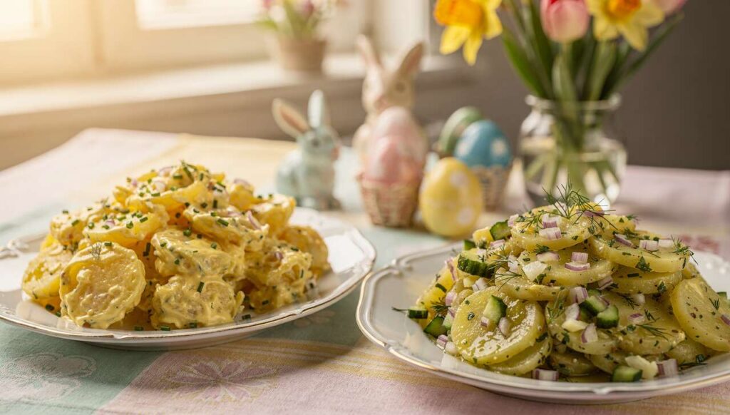 Kartoffelsalat zu Ostern: Schwäbisch oder norddeutsch – welche Variante gelingt besser?