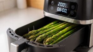 Spargel im Airfryer: Warum 200 Grad und 6 Minuten die perfekte Kombination sind