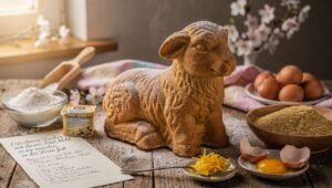 Osterlamm-Kuchen: Mit diesem Trick klebt er nie wieder in der Form fest