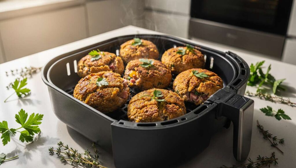 Frikadellen im Airfryer: Warum ein Metzgermeister die Temperatur auf 175 Grad begrenzt