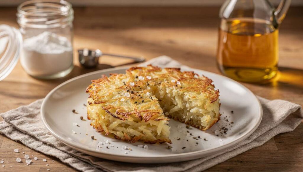 Airfryer-Rösti: Warum die Kartoffeln vorher ausgepresst werden müssen