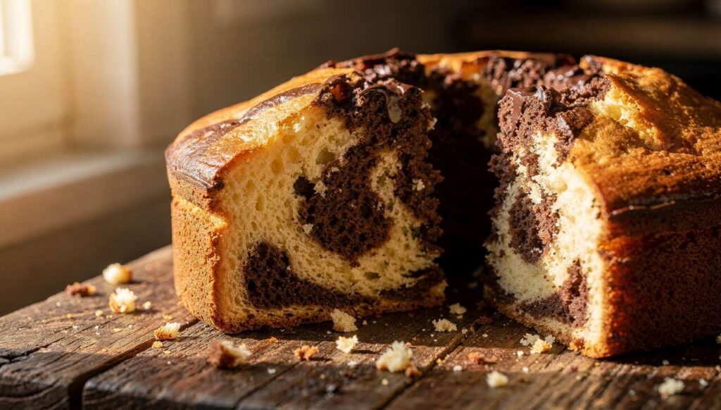 Marmorkuchen: Warum Konditoren den Teig niemals zu lange rühren – und wann er fertig ist